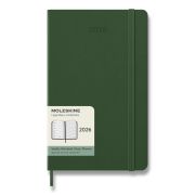 Diár týždenný A5 MOLESKINE L zelený tvrdý