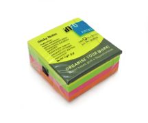 Blok s lepidlom Global 50x50 neon