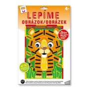 Sada kreatívna ARGUS Lepíme obrázok Tiger