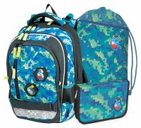 Taška - vak teen STIL Junior Pixel Quest plnená