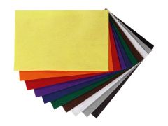 Plsť hárky 20x30 cm/10 mix