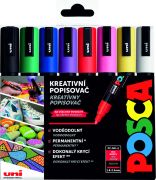 Značkovač POSCA 5M/8ks Základné farby