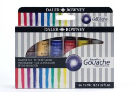 Akvarelové farby DR Aquafine Gouache 6x15ml