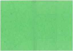 Mapa s 3 klopami vosk. zelená svetlá