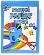 Papier farebný lepiaci sada školská /10