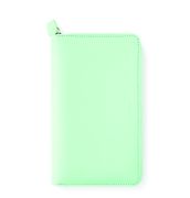 Diár C6 Filofax Saffiano zips Neo Mint