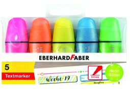 Zvýrazňovač EBERHARRDFABER mini Neon/Glitter/5