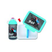 Fľaša Zdravá lahev 0.5l+box Zdravá desiata Monster Truck