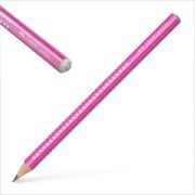 Ceruzka FABER-CASTELL Jumbo Sparkle ružová