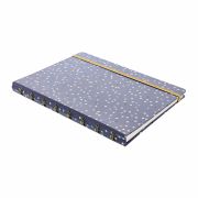 Zápisník A5 Filofax notebook Indigo snow