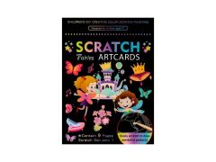 Kresba škrabacia 14x19cm Víla