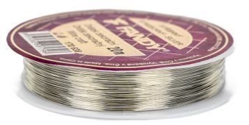 Drôt dekoračný 20 m strieborný