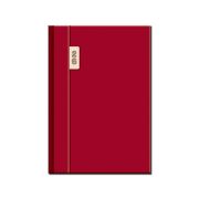 Diár denný A5 Toscana červený