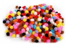 Pompons 7mm mix