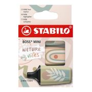Zvýrazňovač STABILO BOSS MINI Naturevibes /3