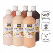 Temperové farby Creall Zemité odtiene mix 6x500 ml