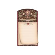 Blok s magnetom ARGUS Floral scape + ceruzka