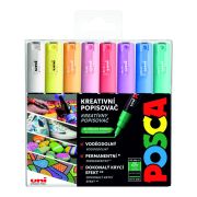 Značkovač POSCA sada 1M/8ks Pastel
