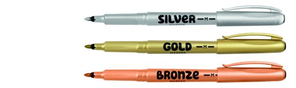 Značkovač CENTROPEN 2670 strieborný/zlatý/bronzový