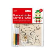 Sada kreatívna ARGUS - drevená bábka Šaško