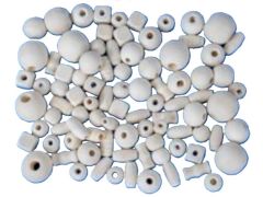 Koráliky drevené Natural