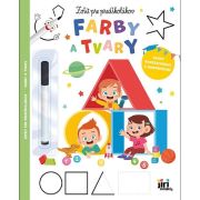 Omaľovánka náučná Farby a tvary