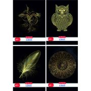 Zošit 444 B G mix parciálny lak