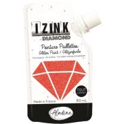 Farba diamantová Aladine IZINK 80ml červená