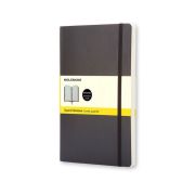 Zápisník MOLESKINE L mäkký štvorčekový čierny