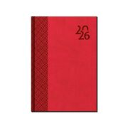Diár denný A5 Venetia červený