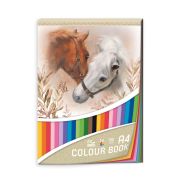 Papier A4 150g farebný mix Horses/24