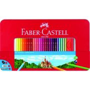 Pastelky FABER-CASTELL šesťhranné/60 plechová krabička