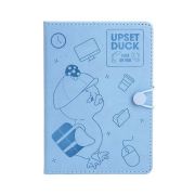 Zápisník ARGUS 12x16,9 cm Upset Duck modrý s gumičkou