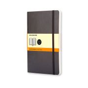 Zápisník MOLESKINE L mäkký linajkový čierny