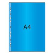 Euroobal A4 U PP 55 mic. modrý