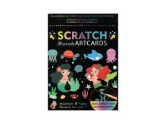 Kresba škrabacia 14x19cm Mermaids