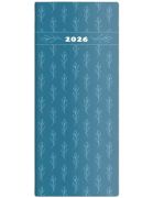 Minidiár Napoli mesačný motív zelený