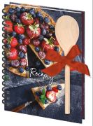 Zošit A5 Kniha na recepty so špirálou Cheesecake
