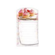 Blok s magnetom ARGUS Muffin + ceruzka
