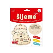 Sada kreatívna - ARGUS Šijeme drevenú dekoráciu Mikuláš