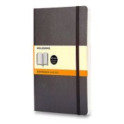 Zápisník MOLESKINE S mäkký linajkový čierny