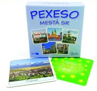 Pexeso v krabičke Mestá SR
