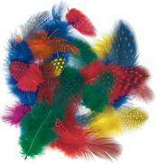 Páperie farebné 4-6 cm 10 g mix