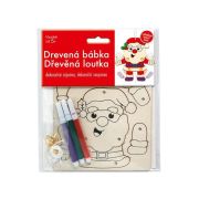 Sada kreatívna ARGUS - drevená bábka Mikuláš