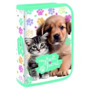 Peračník jednoradový s 2 klopami Cat   Dog