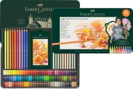 Pastelky Faber-Castell Polychoromos plechová krabička/140