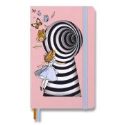 Zápisník MOLESKINE L tvrdý Alice in Wonderland linajkový