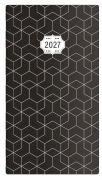 Minidiár Napoli dvojtýždenný design čierny