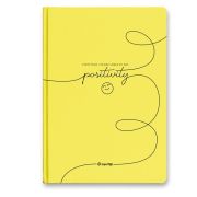 Záznamná kniha A4 zošit s tvrdými doskami MAR-MAR Positivity 96 L linajková