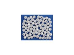Perly dekoračné 5 mm biele